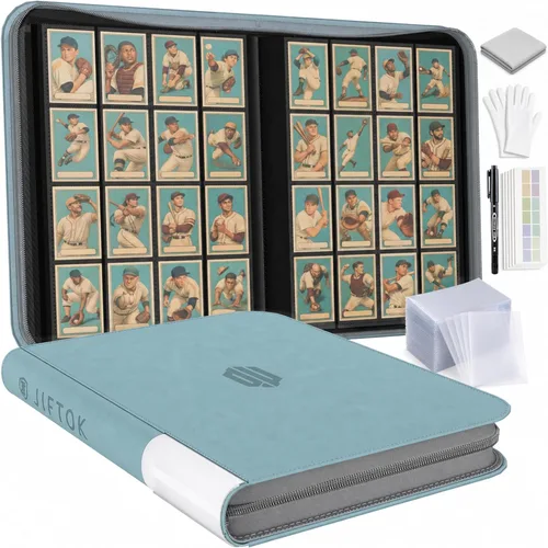 Vista 19 de Carpeta Top Loader con 9 bolsillos, capacidad para 288 cargadores Negro - 288 cartas - 9 Pokects