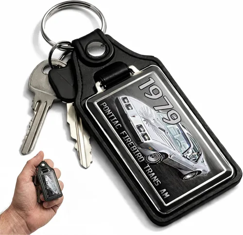 Vista 18 de Brotherhood Car Key Chain for Firebird and Trans Am - Classic Models Alpine Blue 1968 Firebird