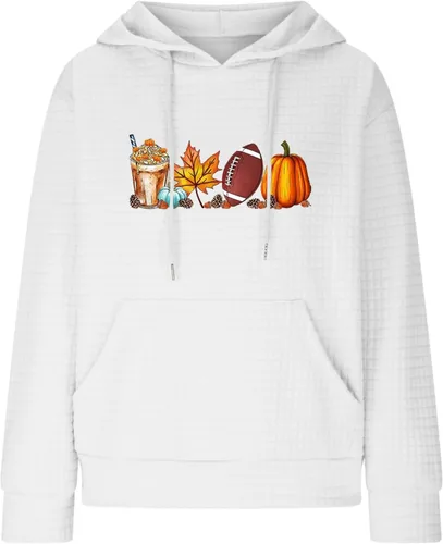 Vista 145 de SHAOBGE Sudaderas con capucha de gran tamaño para mujer, sudaderas con capucha para entrenamiento, suéteres casuales y cómodos trajes de moda