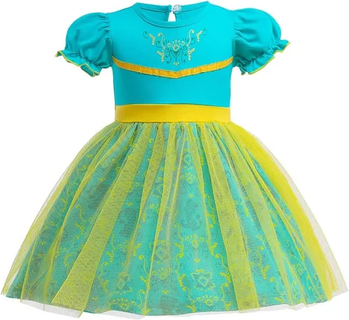 Vista 57 de REXREII Disfraces de princesa para Halloween, carnaval, Navidad, cumpleaños, concurso, fiesta, verano, vestido de tul