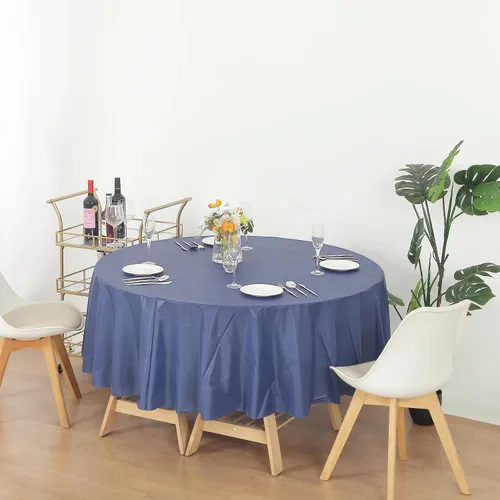 Vista 8 de Evershine - Mantel de plástico resistente (reutilizable, 12 unidades)