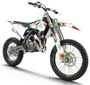 Vista 4 de Kit de base gráfica Mini TC 50 Tropic Senge blanco 2018-2023 compatible con Husqvarna