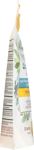 Vista 5 de Quantum Health Pastillas orgánicas para aliviar la tos, limón y miel Meyer, supresor natural de la tos de mentol, en bolsas, 18 unidades, amarillo