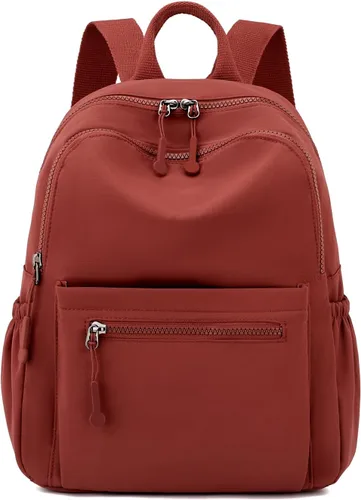 Vista 44 de Tanweibago Mini mochilas de nailon para mujer, mochilas pequeñas de 11L para mujer, mochila ligera casual para mujer, mochila de viaje de compras