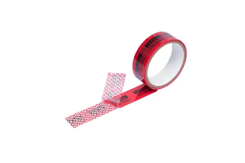 Vista 6 de ASA Caution - Cinta de seguridad a prueba de manipulaciones, color rojo