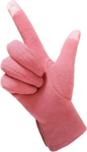 Vista 48 de Tomily - Guantes de forro polar para mujer con pantalla táctil