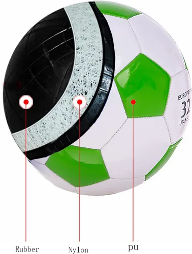 Vista 3 de Balón de fútbol tamaño 2 con bomba pequeña y aguja para entrenamiento en interiores y exteriores, práctica, sofá, escuela, regalo para niños