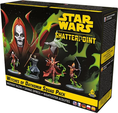 Vista 4 de Star Wars Shatterpoint Witches of Dathomir SQUAD PACK - Juego de miniaturas de mesa, juego de estrategia para niños y adultos, a partir de 14 años