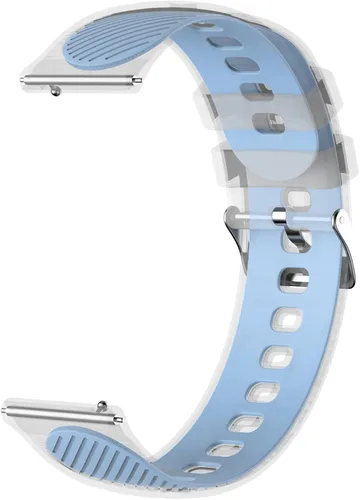 Vista 3 de RuenTech Compatible con Samsung Gear S3 Classic/Frontier - Correa de reloj de silicona suave, correa deportiva de repuesto impermeable para Samsung