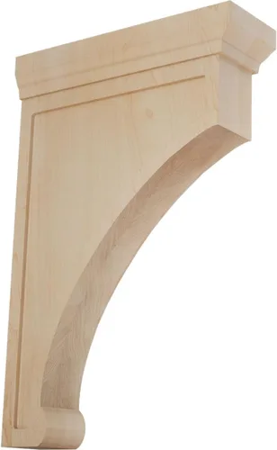 Vista 10 de Ekena Millwork Gomez - Soporte de madera, BKTW02X04X06GORW Madera de caucho.
