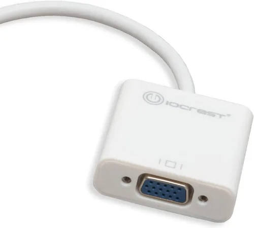 Vista 6 de IO Crest Adaptador activo de HDMI a VGA con soporte de audio a través de conector de 0.138 in (SY-ADA31044)