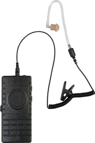 Vista 8 de PRYMEBLU® BTH-300-MAX es un micrófono de solapa Bluetooth multifuncional para radios bidireccionales, teléfonos celulares y tabletas