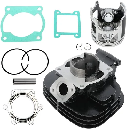 Vista 22 de ECCPP Kit de extremo superior de junta de pistón de cilindro 1987-2006 para Yamaha Banshee 350 YFZ 350 Nueva junta de anillo de pistón de cilindro