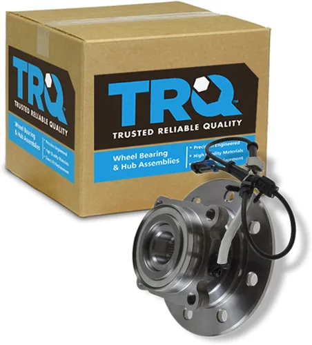 Vista 86 de TRQ Cojinete de rueda lateral del pasajero trasero y conjunto de cubo compatible con Ram ProMaster 1500 ProMaster 2500 ProMaster 3500 2014-2023