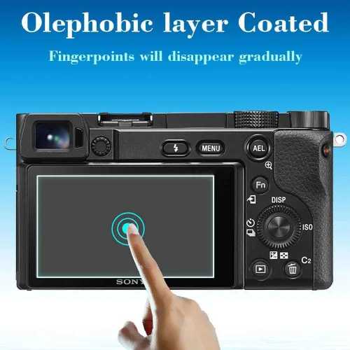 Vista 11 de ULBTER Protector de pantalla para Sony A6600 A6400 A6300 A6100 A6000 [Paquete de 3+2]