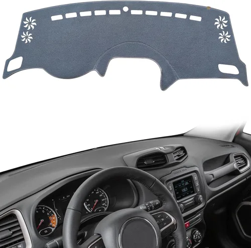 Vista 10 de AUQDD Alfombrilla de Cubierta del Tablero Compatible con La-nd Rover LR3 2005 2006 2007 2008 2009 /2010-2016 LR4, 2006-2009 Range Rover