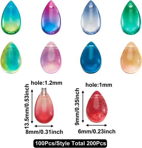 Vista 2 de Mega Pet Colgantes de cristal de lágrima