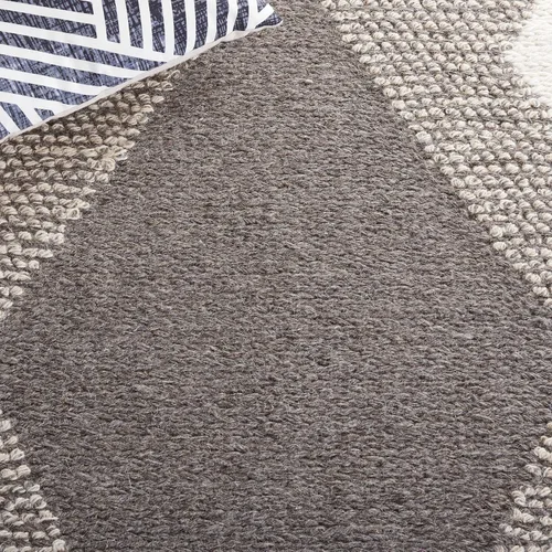 Vista 7 de SAFAVIEH Natura Collection - Alfombra de pasillo de 2 pies 3 pulgadas x 8 pies, marfil y beige, hecha a mano, lana bohemia de granja, ideal