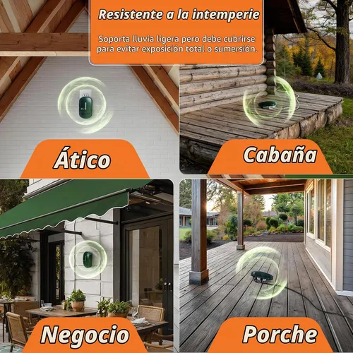 Vista 6 de BEU-G - Unidad de expulsión de murciélagos, edición verde bosque