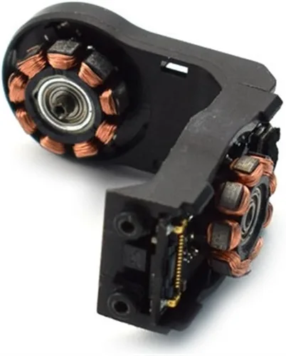 Vista 3 de [Piezas de dron] para DJI Mavic Air 2 Pieza de reparación de cardán brazo de rollo de guiñada con amortiguador de motor Soporte de absorción