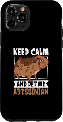 Vista 27 de iPhone 16 Pet my Abyssinian Guinea Pig Case
