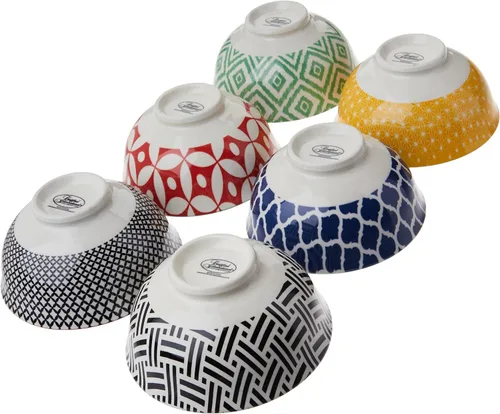 Vista 8 de Certified International Soho - Vajilla de porcelana, platos, multicolor