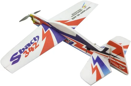 Vista 2 de Kit de avión RC de espuma EPP 3D Sbach342 modelo de avión acrobático aeronave, 39 pulgadas sin ensamblar kits de avión de espuma RC para construir