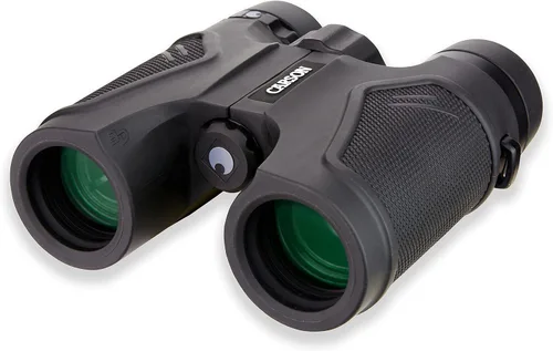 Vista 2 de Binoculares 3D de alta definición y a prueba de agua con vidrio de dispersión extra baja, de la marca Carson, negro High Quality Binoculars for