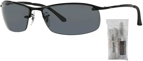 Vista 2 de Ray-Ban RB3183 Sunglasses For Men + BUNDLE with Designer iWear Complimentary Eyewear Care Kit