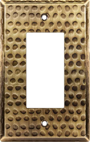 Vista 11 de LIDER Placa decorativa de pared de metal para interruptor o receptáculo, cubierta de salida de acero inoxidable, resistente a la corrosión