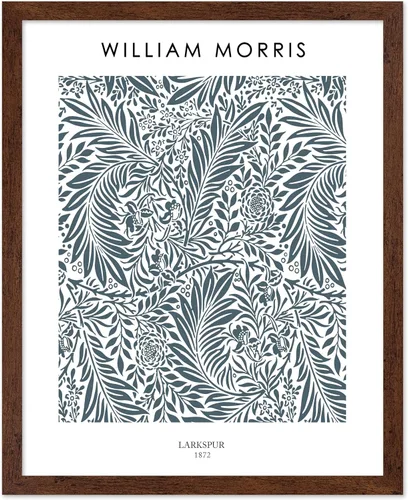 Vista 16 de Poster Master Impresión Vintage del Ladrón de Fresas - Póster Retro de William Morris - Arte de Patrón Floral - Regalo para Hombres y Mujeres