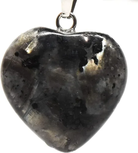 Vista 16 de 2PCs 0.787 in azul sodalita corazón en forma de colgantes w/plata plateado ojete natural piedra preciosa mineral mineral SW UV reactivo decorativo
