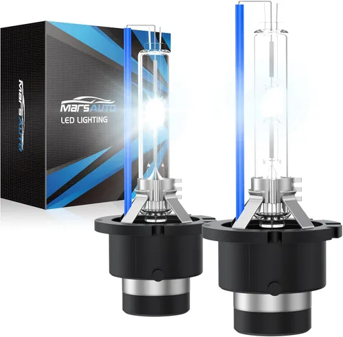 Vista 12 de Marsauto Bombillas HID D3S, xenón súper brillante de 35 W, bombilla HID de luz diurna cómoda de 5000 K (no halógena/LED), instalación de 5 minutos