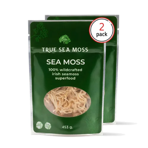 Vista 6 de TrueSeaMoss Musgo marino irlandés crudo – Alga marina silvestre secada al sol para gel casero – Vegano, sin OGM, sin gluten, sin aditivos – 16 oz