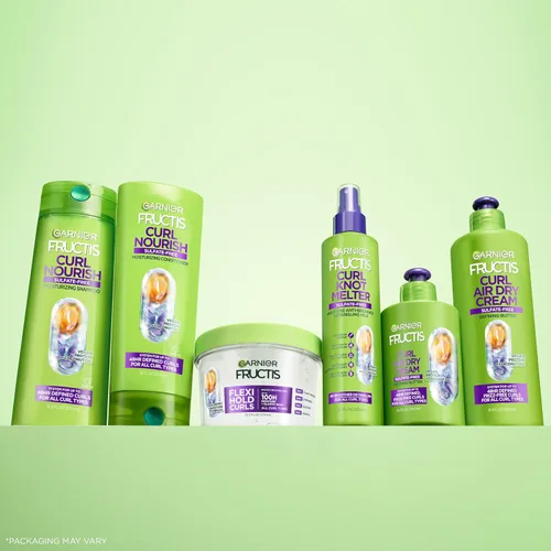 Vista 8 de Champú Garnier Fructis para cabellos rizados (12,5 fl oz)