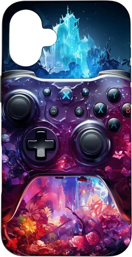 Vista 23 de Video Game Controller Gamer Funda para iPhone 17 para niños, adolescentes y hombres amantes