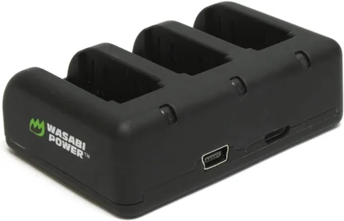 Vista 2 de Wasabi Power Cargador de batería triple USB para HERO4, HERO3, HERO3+