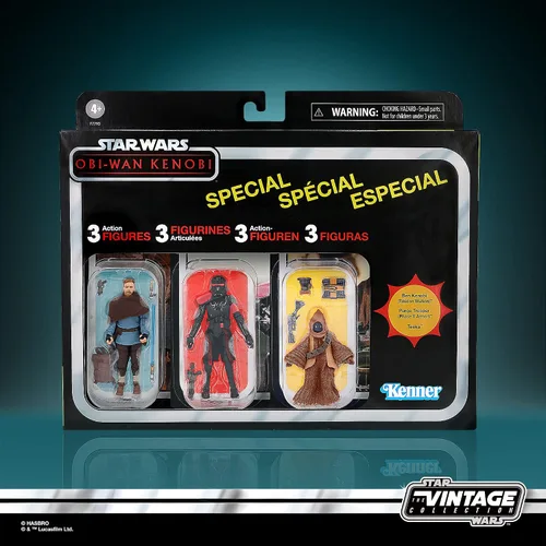 Vista 2 de STAR WARS The Vintage Collection OBI-Wan Kenobi - Multipack de juguetes, figuras de acción a escala de 3.75 pulgadas, niños de 4 años en adelante