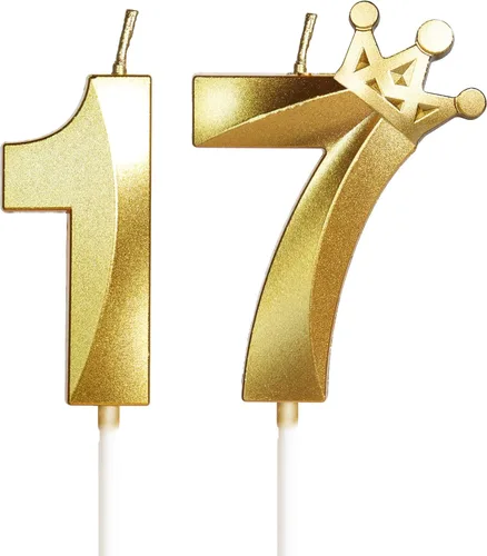 Vista 21 de Velas de cumpleaños número 10 para pastel, velas de oro rosa número 10 con corona, diseño 3D, decoración de pastel de cumpleaños para niñas
