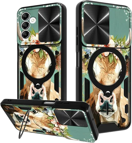 Vista 28 de Funda para Samsung Galaxy A03S de 6.5 pulgadas, funda protectora resistente con función atril giratorio de 360 grados, funda protectora resistente