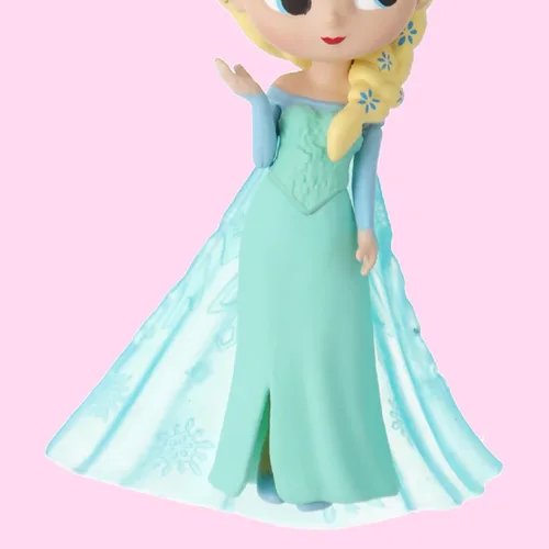 Vista 5 de MINISO Lindos llaveros para mujeresniñas, colección Frozen, llavero, accesorios, muñequera para mochila, bolso, llaves de coche (Elsa), Elsa