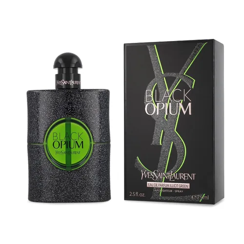 Vista 5 de Yves Saint Laurent YSL Black Opium EDP Muestra Perfume para mujer 1.2 ml / 0.04 oz - set de 3