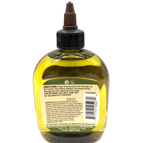 Vista 2 de Difeel Aceite natural prémium para el cabello, aceite de árbol de té para cuero cabelludo seco, 7.1 onzas