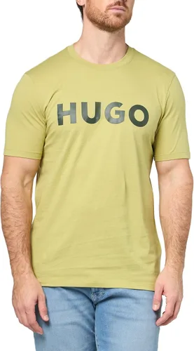Vista 36 de Hugo Men's Print Logo Short Sleeve T-Shirt Blanco