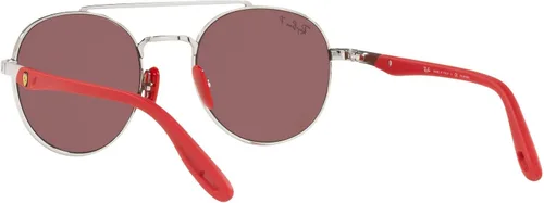 Vista 7 de Ray-Ban Gafas de sol unisex montura negra, lentes gris oscuro, 2.008 in