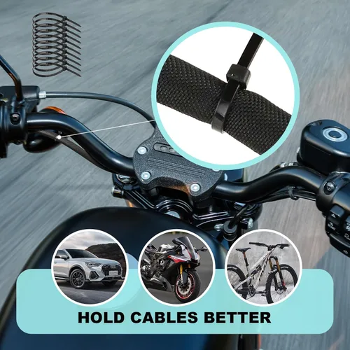 Vista 3 de AGPTEK Funda de cable, telar de alambre automotriz, resistente al calor, cubierta de protección de cable de tubo de manga dividida trenzada