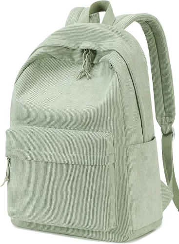 Vista 27 de BTOOP Mochila escolar para adolescentes, mochila grande de pana ligera, para niñas, niños, casual, escuela secundaria, universidad, Mochilas Daypack