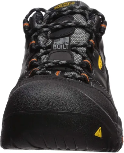 Vista 2 de KEEN Utility Zapatos de trabajo Braddock con punta de acero baja para hombre