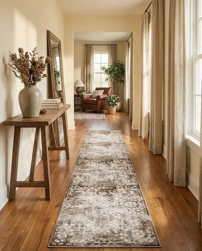 Vista 33 de Rugs.com Alfombra de la colección Monte Carlo, alfombra mediana marrón de 2 pies 2 pulgadas x 3 pies perfecta para salas de estar, comedores grandes