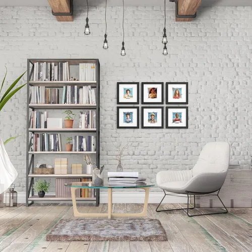 Vista 2 de Trends International Gallery Pops Netflix Stranger Things: Season 3 - Paquete de arte de pared de anuario (paquete de 6) póster de pared, 12 x 12